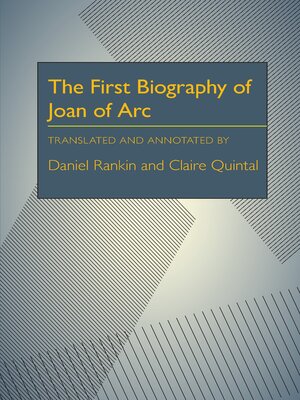 cover image of The First Biography of Joan of Arc